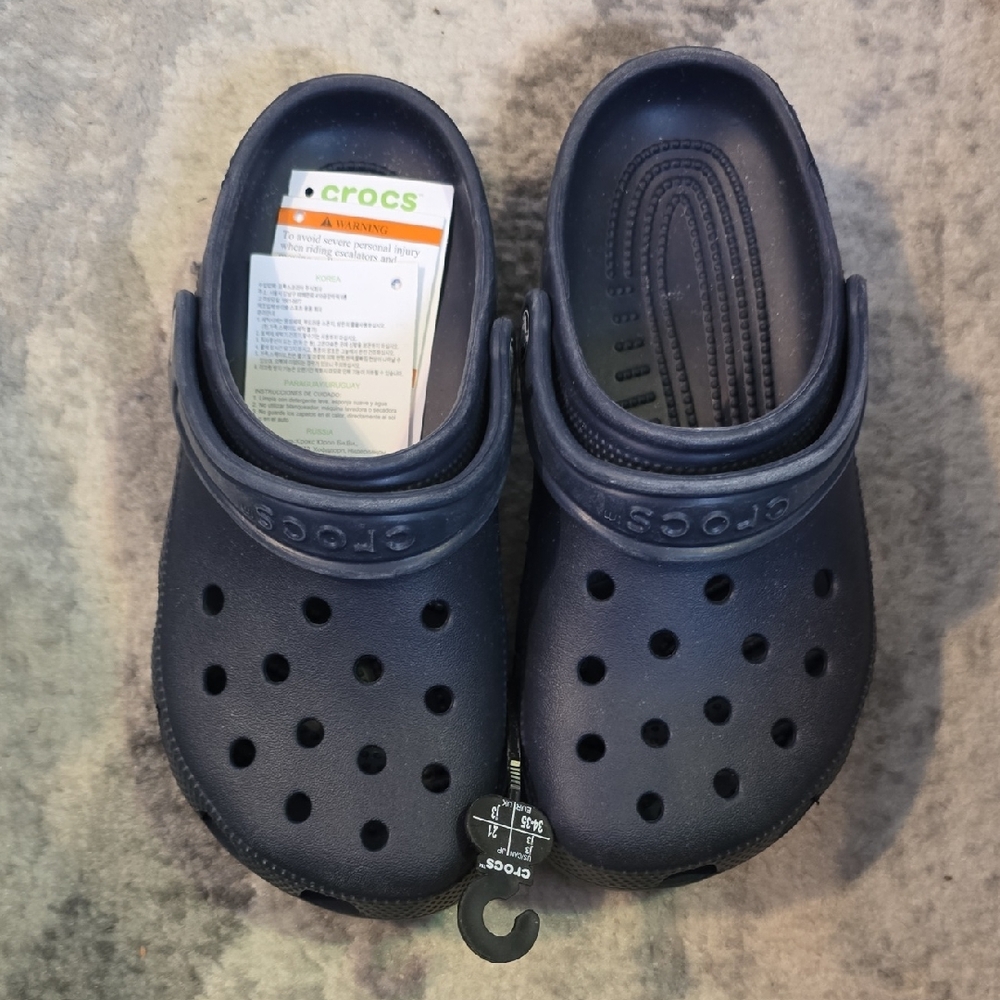 Blue Crocs